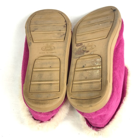 Steve Madden Slipper Shoes Ankle booties Pink Women’s L 9-10 Hard Bottoms - Picture 7 of 12